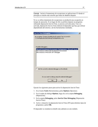 2. Introduccion A C#