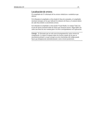 2. Introduccion A C#