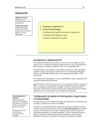 2. Introduccion A C#