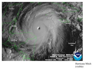 Hurricane Mitch (visible) 