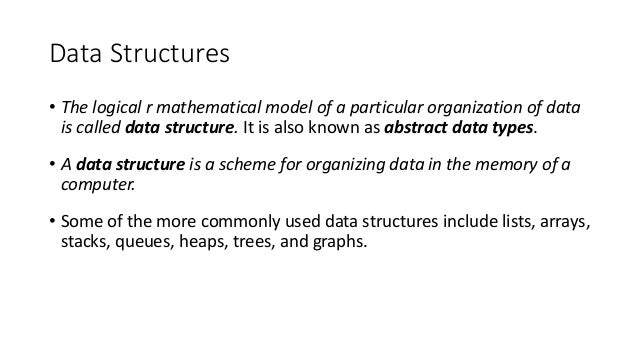 Data Structures - Lecture 2 [Introduction to Data Structures]