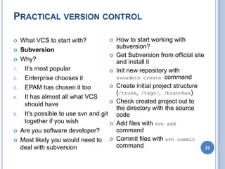 01 - Introduction to Version Control | PPTX