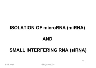 Microrna Isolation 2-Isolation, Extraction and Purification of Nucleic acids.pdf