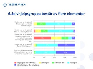 6.Selvhjelpsgruppa består av flere elementer
 
