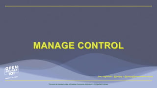 Jim Jagielski / @jimjag / @jimjag@mastodon.social
This work is licensed under a Creative Commons Attribution 3.0 Unported License.
 