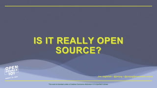 Jim Jagielski / @jimjag / @jimjag@mastodon.social
This work is licensed under a Creative Commons Attribution 3.0 Unported License.
 