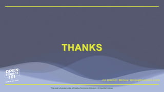 Jim Jagielski / @jimjag / @jimjag@mastodon.social
This work is licensed under a Creative Commons Attribution 3.0 Unported License.
 