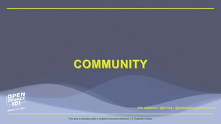 Jim Jagielski / @jimjag / @jimjag@mastodon.social
This work is licensed under a Creative Commons Attribution 3.0 Unported License.
 