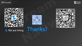 Thanks!Stream
NativeWe are hiring
 