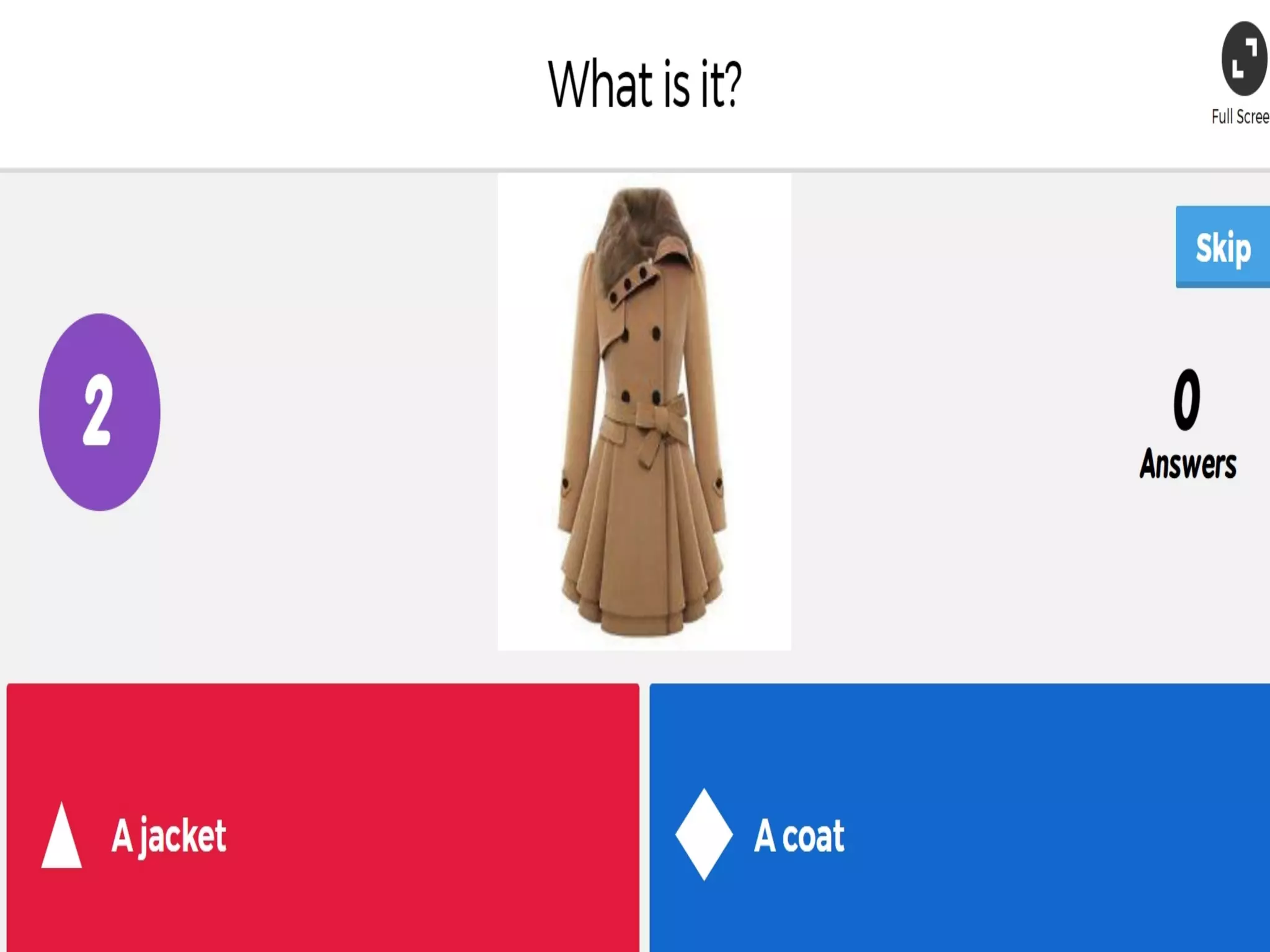 Kahoot - fashion vocabulary | PDF