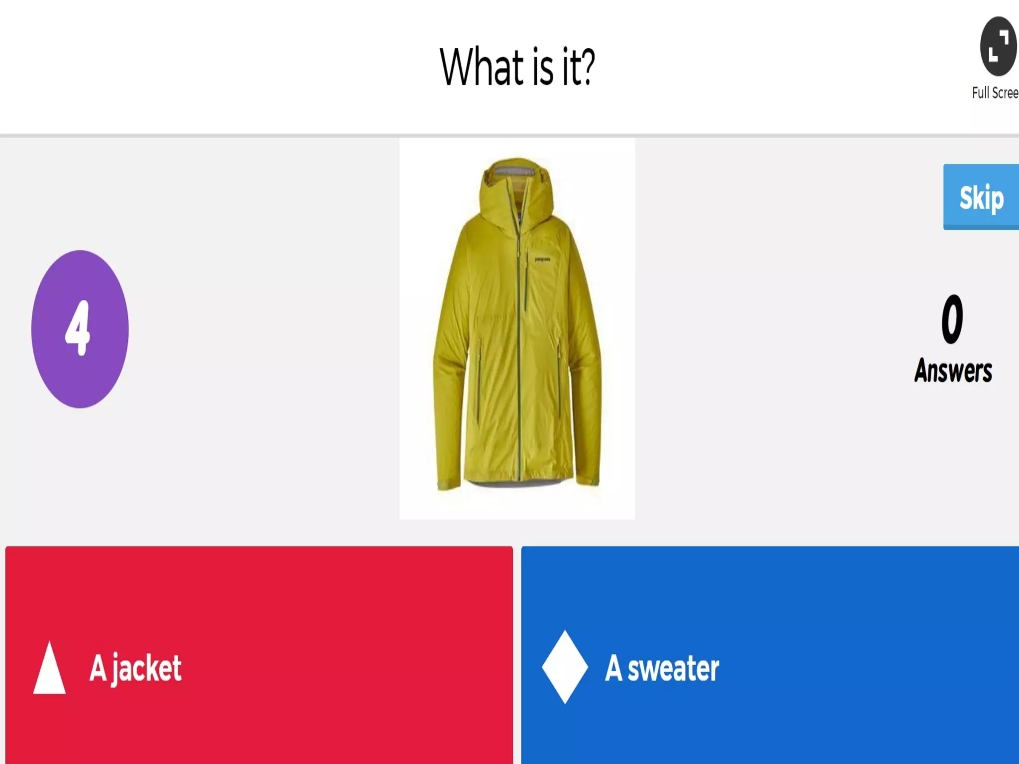 Kahoot - fashion vocabulary | PDF