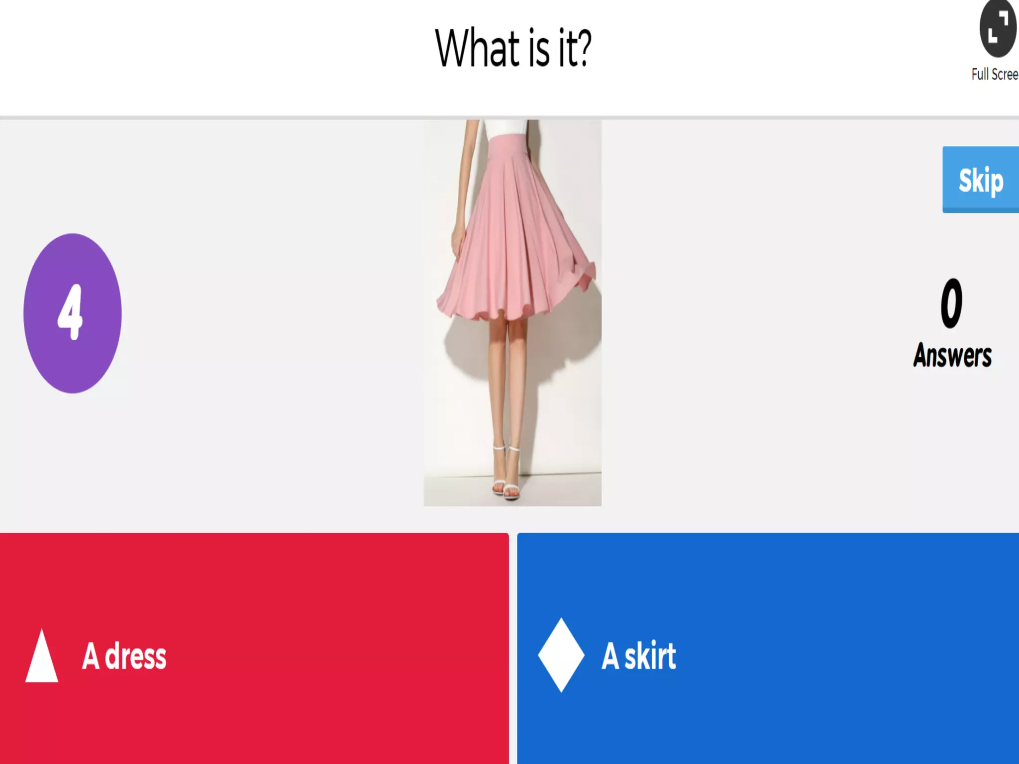 Kahoot - fashion vocabulary | PDF