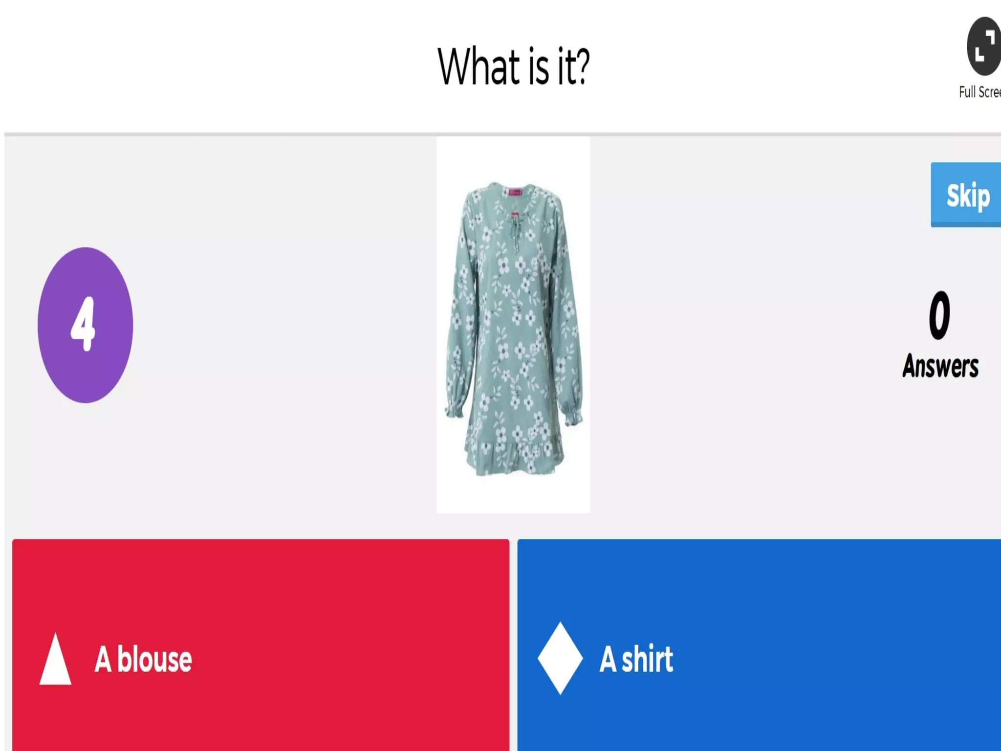 Kahoot - fashion vocabulary | PDF