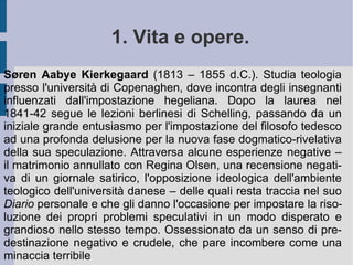2. L'esistenza come possibilità e fede. 
