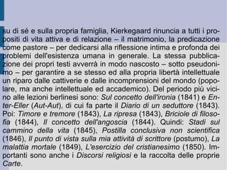3. Il rifiuto dell'hegelismo e la verità del <<singolo>>. 