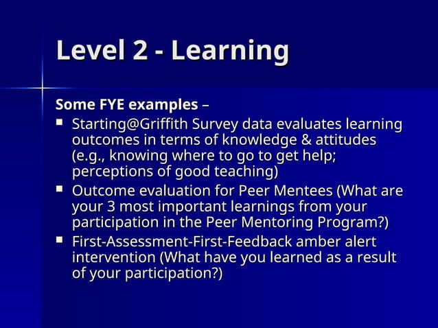Kirkpatrick Evaluation Model Ppt Ppt