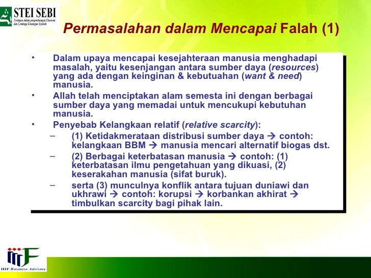 2. konsep dasar ekonomi islam 2. konsep dasar ekonomi islam