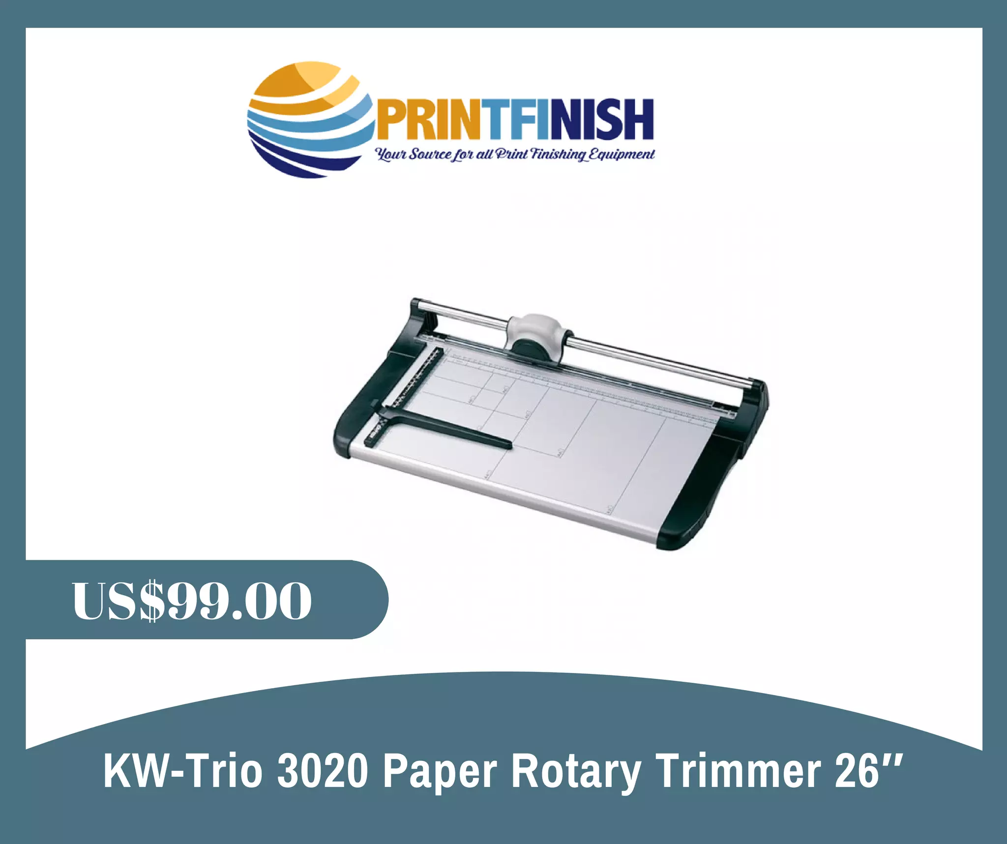 KWTrio 3020 Paper Rotary Trimmer 26 PPT