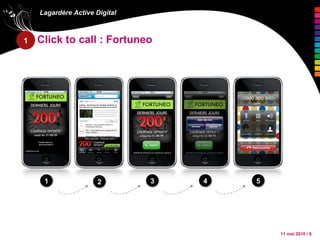 Click to call : Fortuneo 1 2 3 4 5 1 