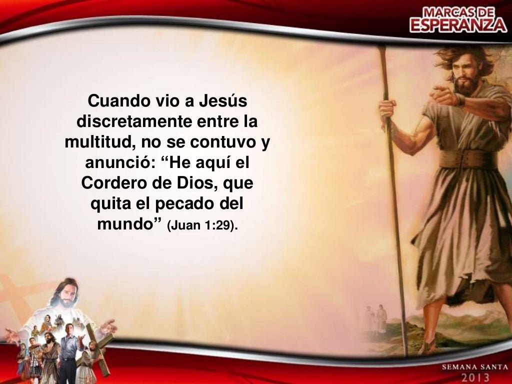 Tema 2 El mensaje de Juan el Bautista