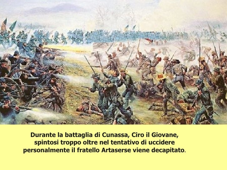 Ciro E Artaserse Si Affrontano In Battaglia