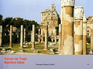 Forum de Trajà  Basílica Ulpia 