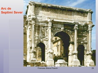Arc de  Septimi Sever 