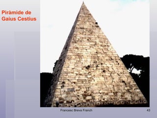 Piràmide de  Gaius Cestius 