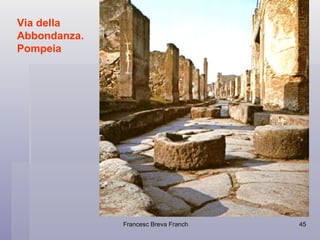 Via della  Abbondanza. Pompeia 