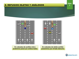 TEMA
2
Vehículos que pueden circular por carril VAO con un solo ocupante
Vehículos prioritarios en servicio urgente
Equipos de mantenimiento de la vía
Autobuses
Vehículos con cero emisiones (deben solicitar en la DGT este adhesivo identificador
que deben situar en el parabrisas delantero) clasificados según el Registro de Vehículos
de la Dirección General de Tráfico como:
- Vehículo eléctrico de batería (BEV)
- Vehículo eléctrico de autonomía extendida (REEV)
- Vehículo eléctrico híbrido enchufable (PHEV) con una autonomía mínima de 40 kilómetros.
Vehículos con el identificador de conductor minusválido
 