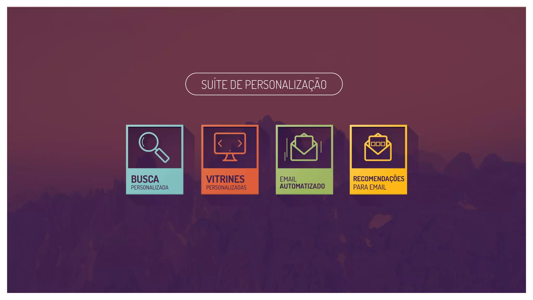 SUÍTE DE PERSONALIZAÇÃO
 