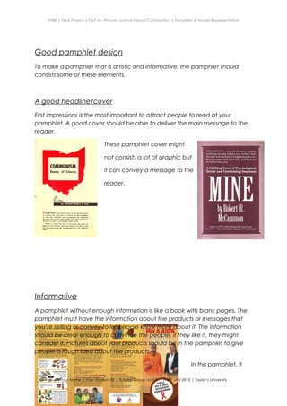 Process Journal Example Cover Process Journal Compilation | PDF