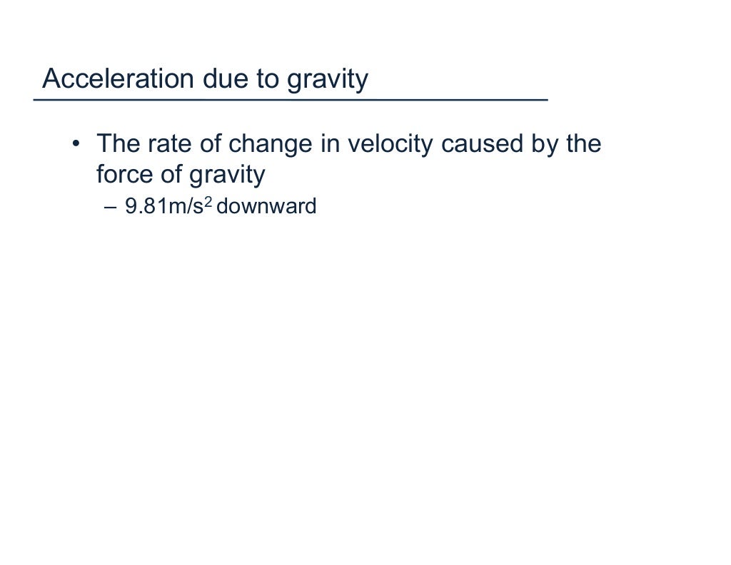 2. linear kinematics i
