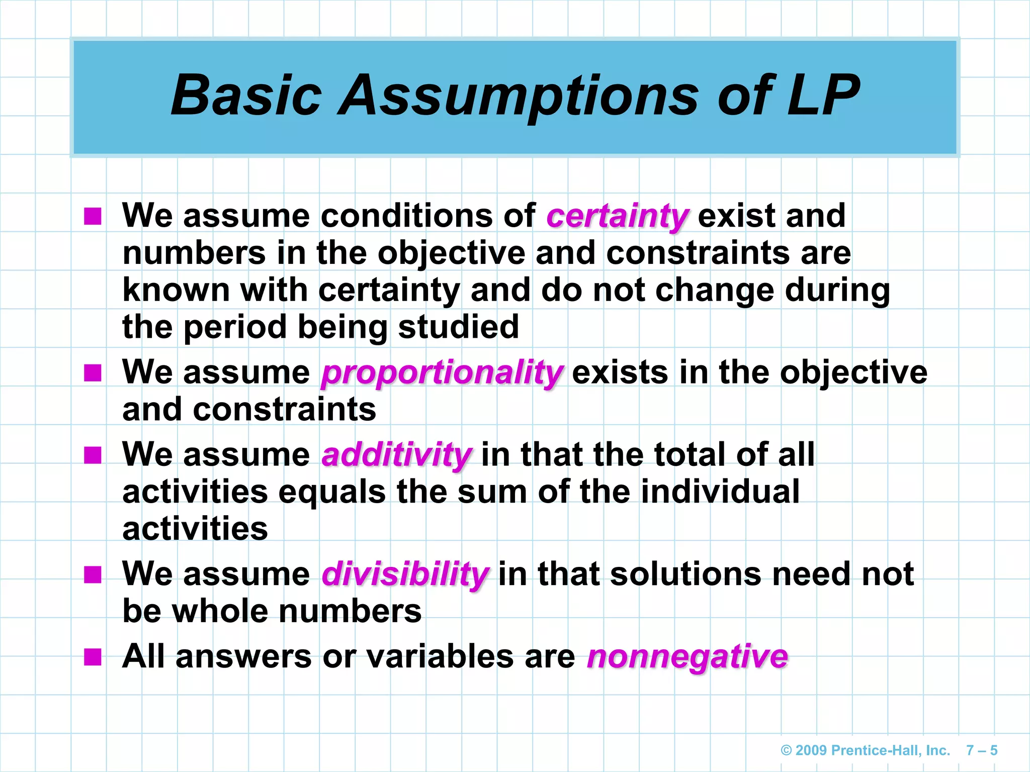 2 linear programming | PPT | Free Download