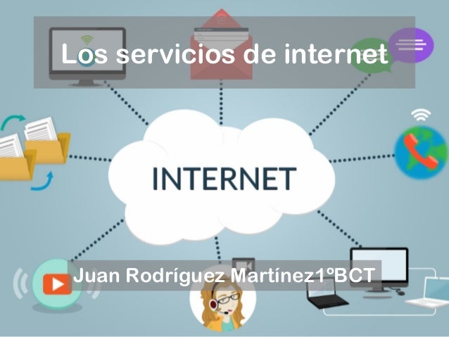 Los servicios de internet