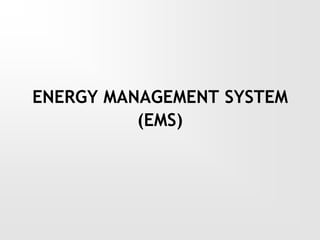 Introduction to energy management system | PDF