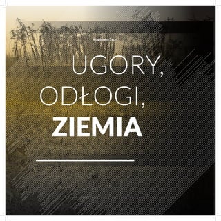 Magdalena Zych
Ugory,
odłogi,
ziemia
 