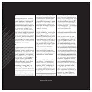 niebieskich worków czekających na odbiór
przez gminną śmieciarkę wyłażą plastikowe
pudełka po śmietanie. Najwięcej osiemna...