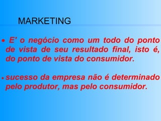 MARKETING 