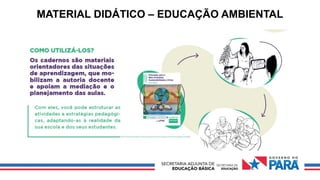 MATERIAL DIDÁTICO – EDUCAÇÃO AMBIENTAL
 