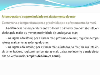 Geografia: meio natural