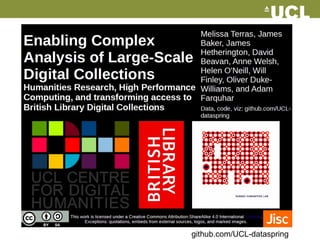 github.com/UCL-dataspring
 