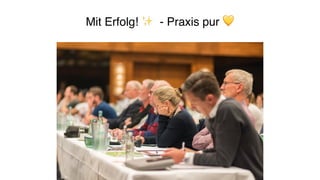 Mit Erfolg! ✨ - Praxis pur 💛
 