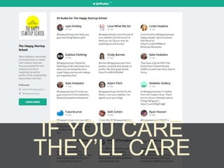 IF YOU CARE 
THEY’LL CARE 
 