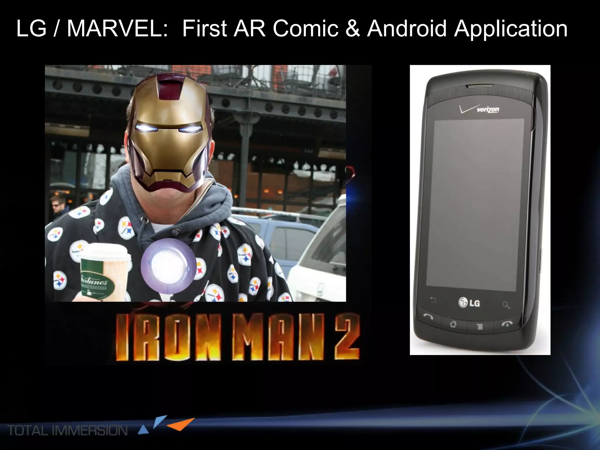 LG / MARVEL:  First AR Comic & Android Application 