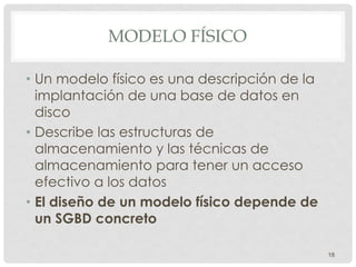 2 modelos de datos | PDF