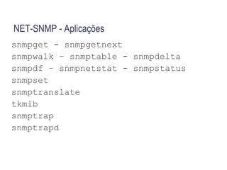 2 – linkDown: falha num dos links do agente 