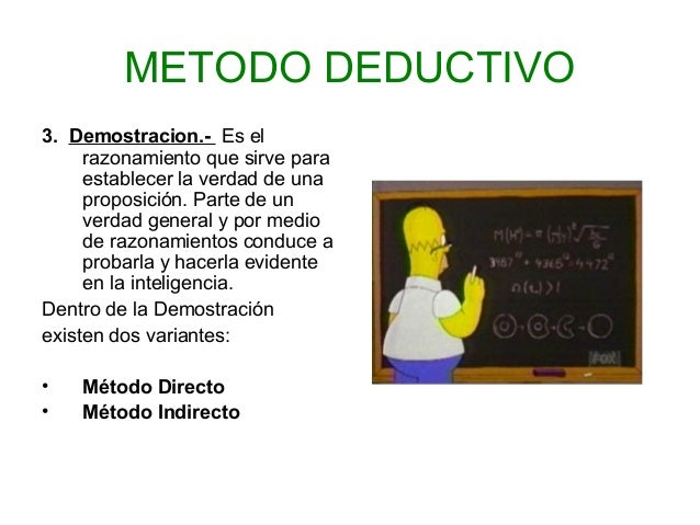 2. método lógicodeductivo