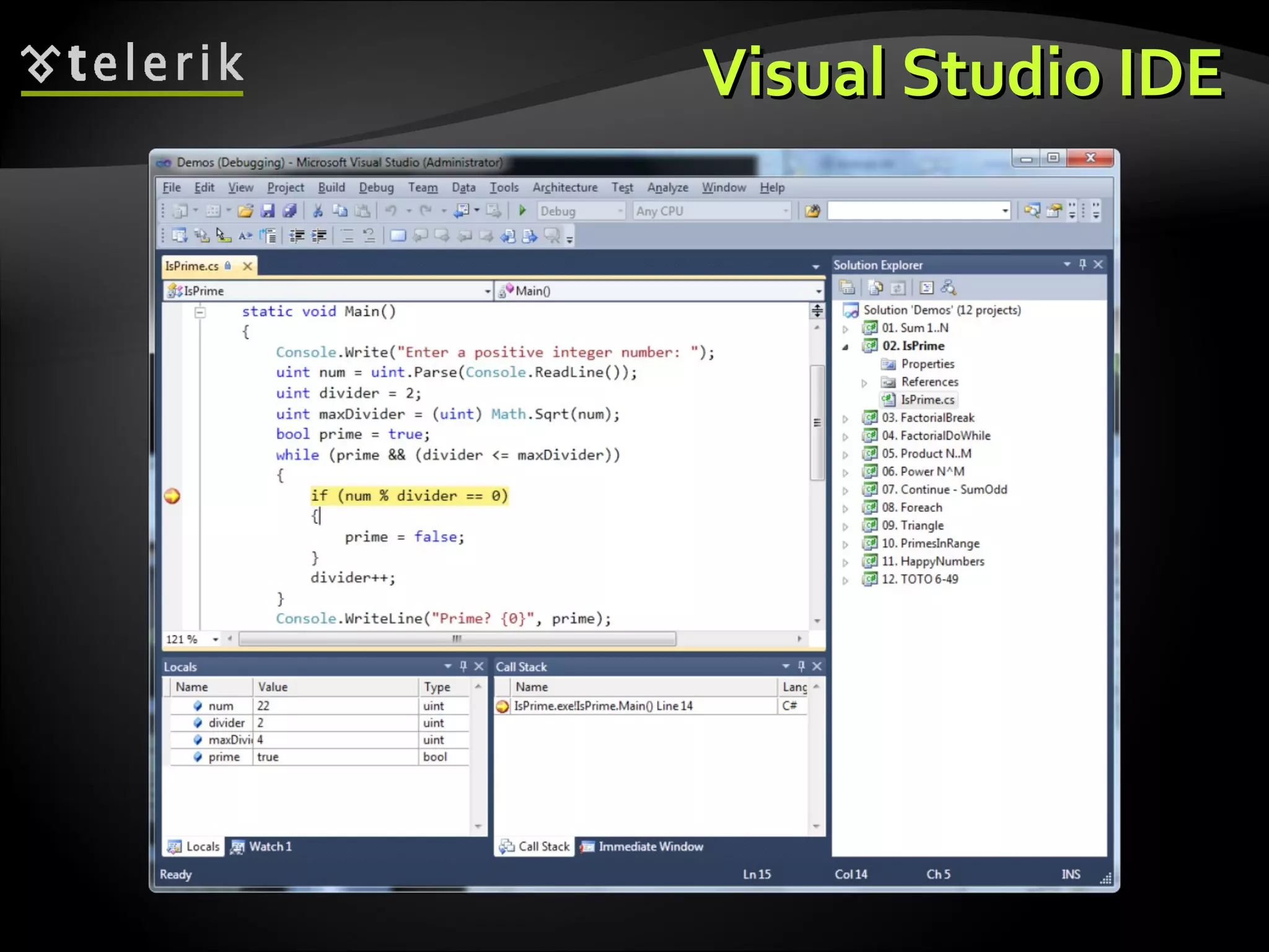 Visual StudioVisual Studio IDEIDE
 