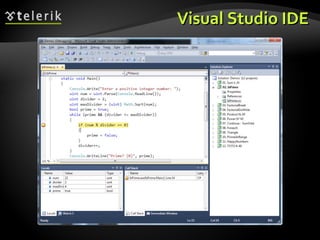 Visual StudioVisual Studio IDEIDE
 